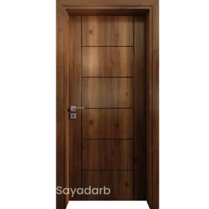 درب پلی وود شیاردار