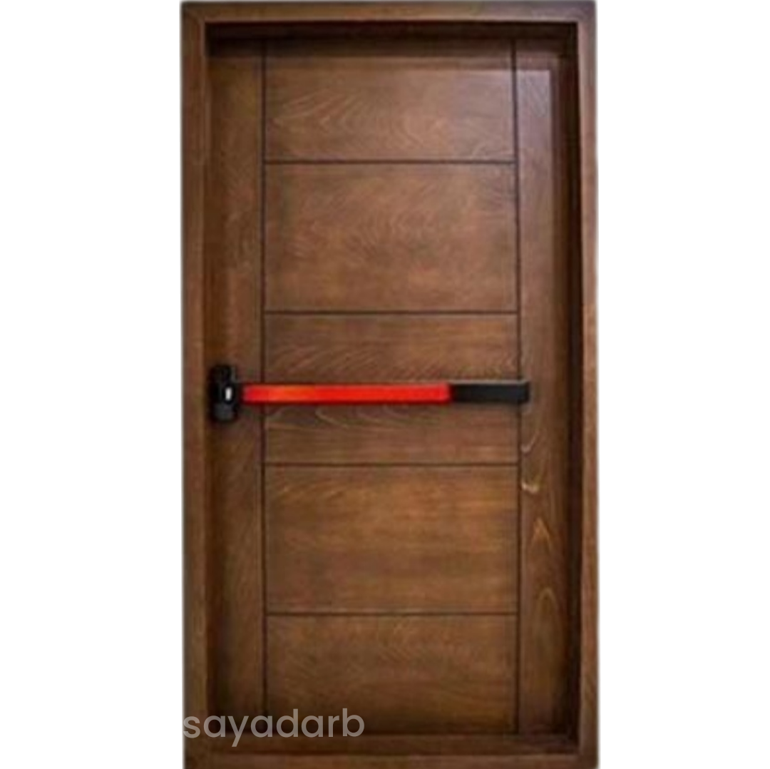 درب ضد حریق چوبی کد 32 1 درب ضد حریق چوبی